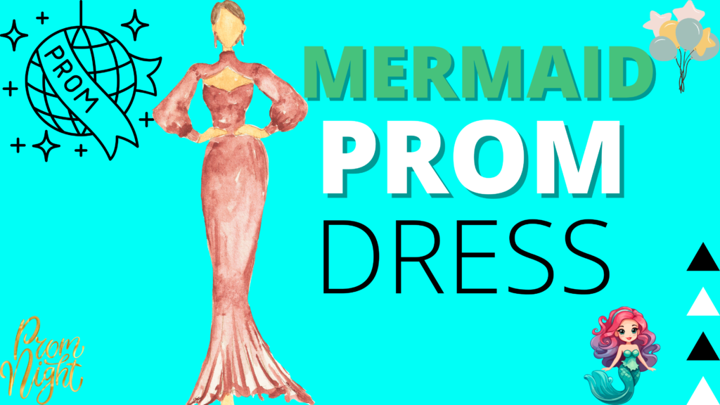 mermaid prom dress