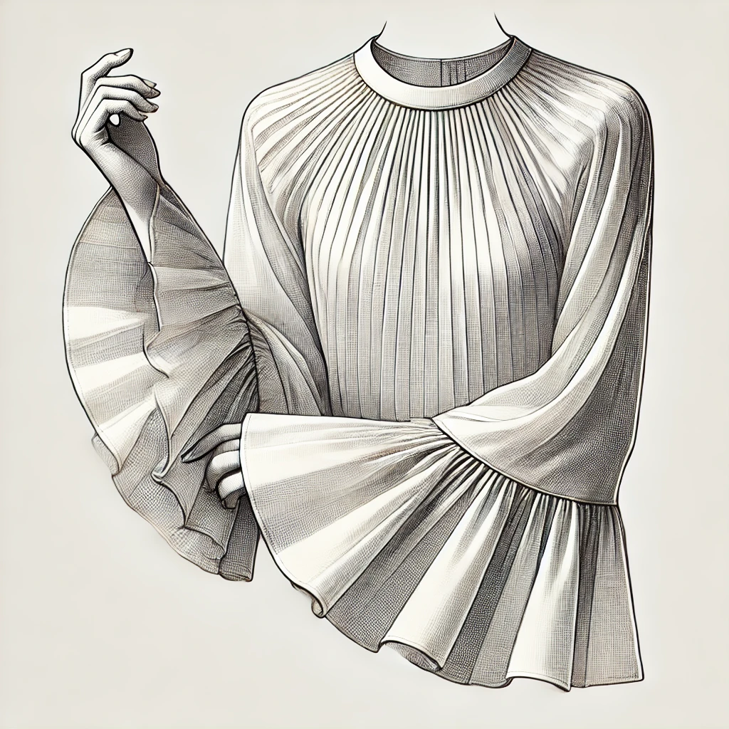 What Is A Flared Sleeve Called?