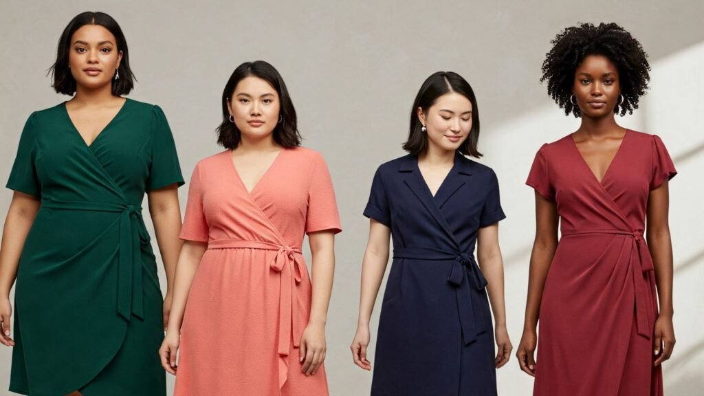 Body Types And Wrap Dress Suitability
