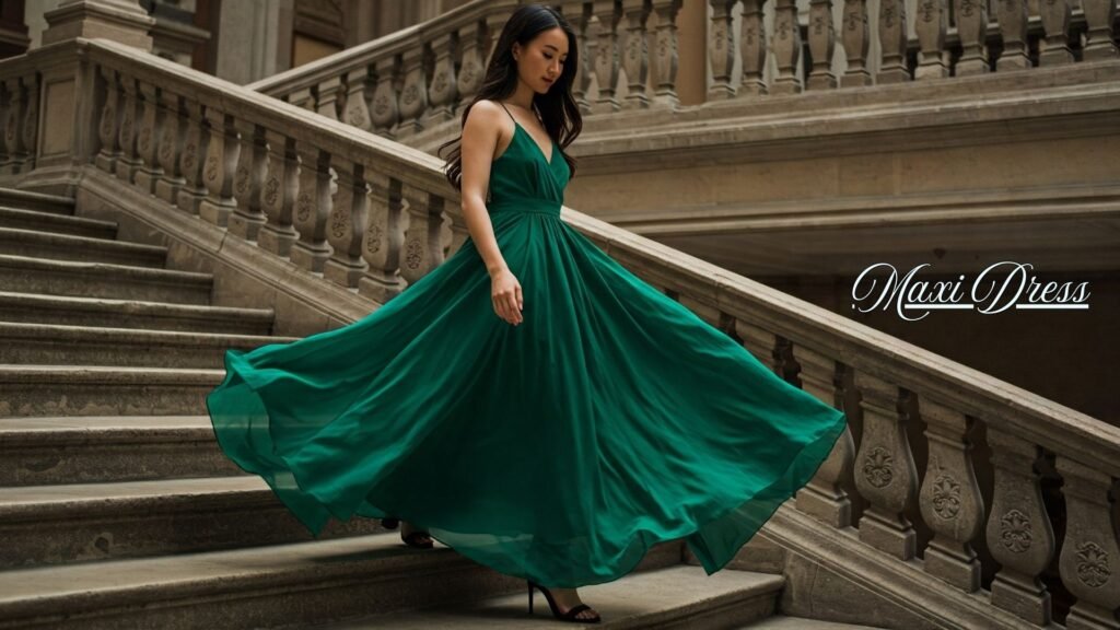 How To Walk And Move Gracefully In A Maxi Dress