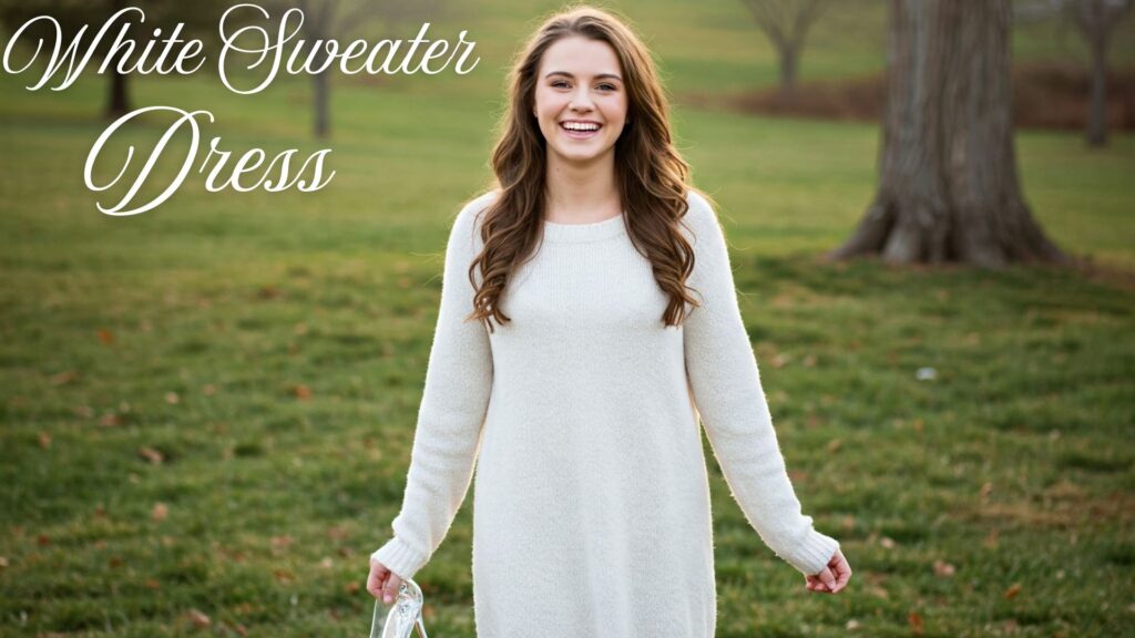 White Sweater Dress