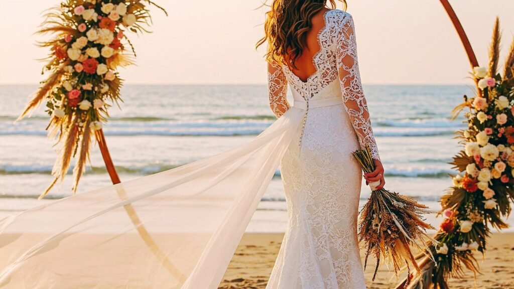 Affordable Mermaid Boho Wedding Dress Review