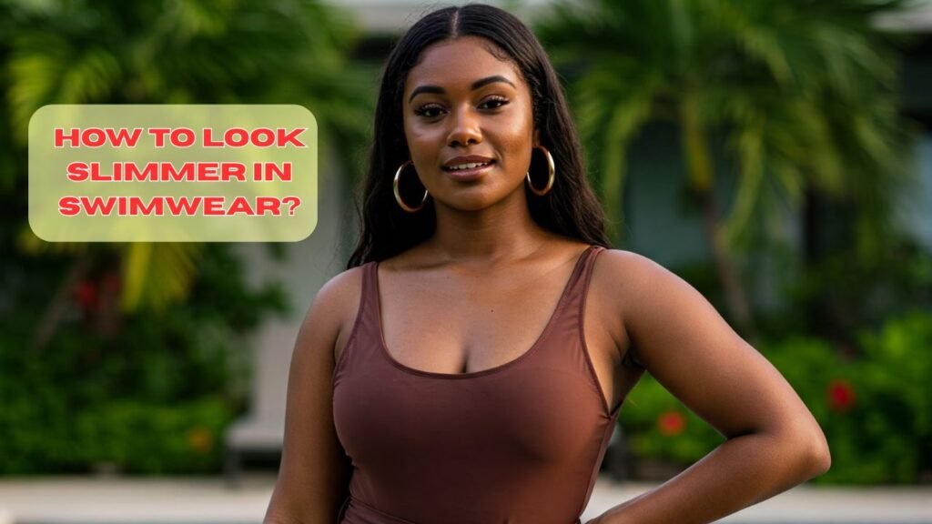 How to look slimmer in swimwear?