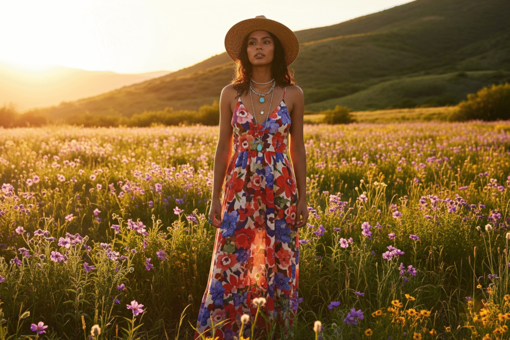 Unleash Your Vibrant Boho Chic Style